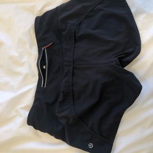 Lululemon Black Size 6 Runtime Shorts